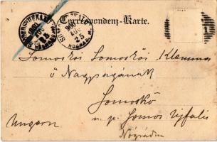 1900 Graz, Tegetthoffgasse / bridge, street, Hotel Florian, shop of Eisen Han