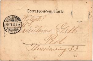 1899 Wien, Vienna, Bécs; Secession und Akademie der bildenden Künste / Art institute and Academy of ...