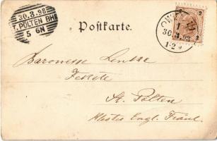 1898 Wien, Vienna, Bécs; Grand Hotel (EK)