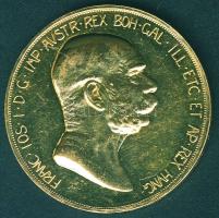 Ausztria 1908. 100K Au 33,875g T:exPP(Pl)R! csak 16000db!