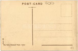 Suez, Railway station, train arriving from Port-Tewfik (Port Taufiq, now Suez Port)