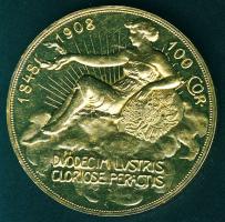 Ausztria 1908. 100K Au 33,875g T:exPP(Pl)R! csak 16000db!