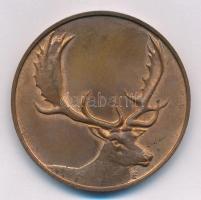 DN "Országos Trófeabíráló Bizottság - Budapest" Br emlékérem (40mm) T:2