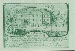 Kis vegyes tétel, többek között német, osztrák szükségpénzek, 13db T:I (többsége),II+ (1x)