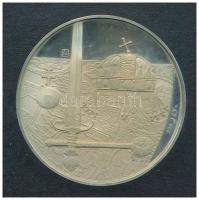 Fülöp Zoltán (1951-) 1978. "Budapest - Parlament / Királyi szent ereklyék" Ag emlékérem to...