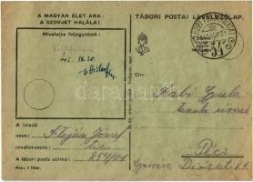 1942 Éhes disznó makkal álmodik... Pécsi vasútállomás. A magyar élet ára: a szovjet halála! Tábori P...