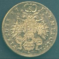 Ausztria/magyar verdejel 1771EH-G 2Ducat "II.József" Au 7g T:2/3+