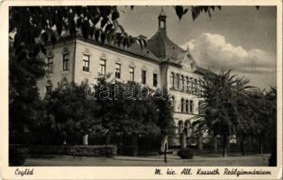 1938 Cegléd, M. kir. állami Kossuth Reálgimnázium