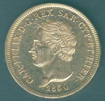 Olasz Államok/Szardínia 1830P 80L Au 25,8g "Károly Félix" T:2/2 csak 26000db!