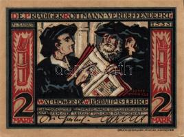 Német Birodalom/Weimari Köztársaság 1920-21. 6klf db szükségpénz T:I + Ausztria 1920. 20H (1x) T:II+