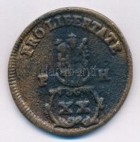 1705. XX Poltura "II. Rákóczi Ferenc" öntvény fém replika! T:2