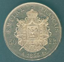 Franciaország 1855A 50Fr Au 16,129g "III.Napóleon" T:2/2-