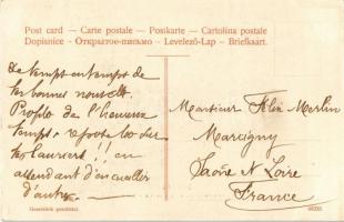 Gdansk, Danzig; Die Katharinenkirche vor und nach dem Brande / church before and after the fire. Art...