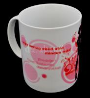 4 db használatlan Ticket restaurant porcelán reklám bögre eredeti dobozában