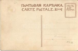 Tallinn, Reval; Narwa maantee / Narvsche Strasse / street, shops, horse cart