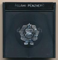 1971. "Ezüstérem az első magyar bélyeg rajzával" Ag bélyegérem eredeti ÁPV tokban (2,24g/0...