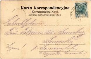 1904 Brody, Ringplatz / rynek / square, market  (EK)