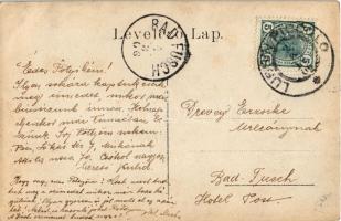 1906 Fiume, Rijeka; Cigale / étvágygerjesztő piac Spritzer üzletével / market with shop. photo