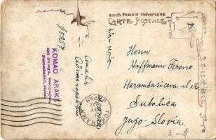 1922 Fukuoka, Hukuoka; The Nishi Nakaji / trams. TCV card (EK)