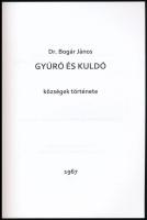 Dr. Bogár János: Gyúró és Kuldó községek története. Gyúró, 2020. Kiadói papírkötés, jó állapotban