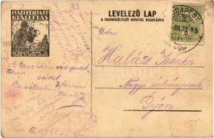 Az Osztrák-Magyar Haditengerészet hidroplánja (vízirepülőgépe). Cs. és kir. hadügyminisztérium sajtó...