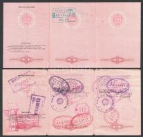 1966, 1970 Csehszlovákiába és Lengyelországba érvényes kiutazási engedély, 2 db