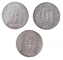 1937-1939. 1P Ag (3xklfl) T:1-,2 ph. Adamo P6