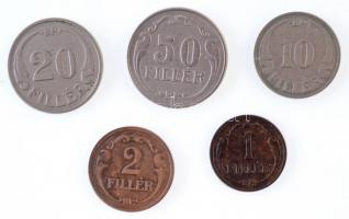 1926. 1f - 50f (5xklf) T:1-,2