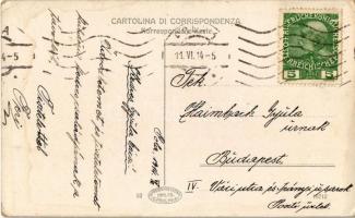 1914 SMS Szent István az Osztrák-Magyar Haditengerészet Tegetthoff-osztályú csatahajója / K.u.K. Kri...