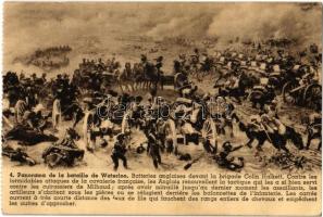 Panorama de la bataille de Waterloo / Battle of Waterloo - from postcard booklet