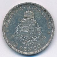 1936. 2P Ag "Liszt Ferenc" T:1-,3 patina Adamo P7.3