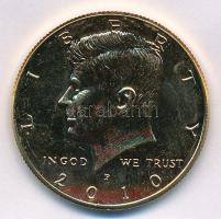 Amerikai Egyesült Államok 2009. 1/2$ aranyozott CuNi "Kennedy" "John F. Kennedy, az E...