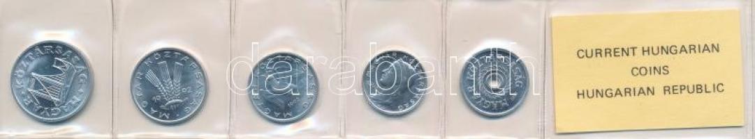 1992. 2f-50f (5xklf) forgalmi sor fóliatokban T:1,1- Adamo FO25