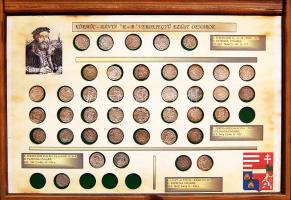 I.Ferdinánd 1527-1564. kis gyűjtemény, 41 klf db dénár Ag, dekoratív módon feldolgozva! T:1,2,3 (kevés)