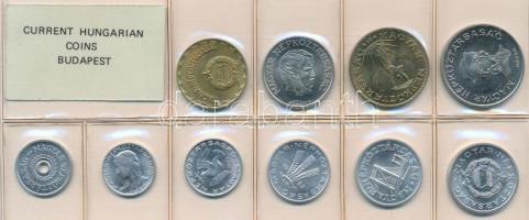 1983. 2f-20Ft (10xklf) érmés forgalmi sor fóliatokban T:1 Adamo FO16