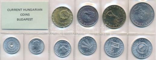 1988. 2f-20Ft (10xklf) érmés forgalmi sor fóliatokban T:1,1-  Adamo FO21