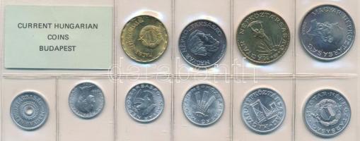 1988. 2f-20Ft (10xklf) érmés forgalmi sor fóliatokban T:1,1-  Adamo FO21