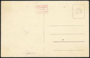 cca 1933 Kecskemét, táncoló lányok, fotólap Merkado műterméből, 9×14 cm