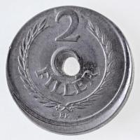 1954. 2f Al technológiai hibás veret (félrecsúszott veret és lyukasztás) T:2
Adamo F1.1