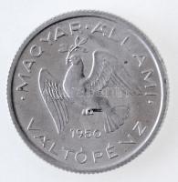 1950. 10f Al próbaveret MÁV - Magyar Állami Váltópénz T:1 Adamo F3