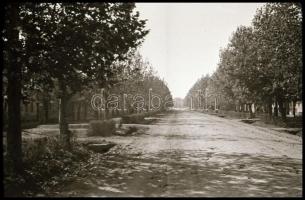 Makói országzászló és makói városképek, 13 db filmkocka