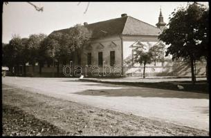 Makói országzászló és makói városképek, 13 db filmkocka