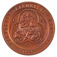 Peternák Gusztáv (1928-2003) 1984. "Keszthelyi Éremgyűjtő Csoport / Eger vára" Br emlékére...