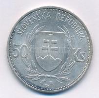 Szlovákia 1944. 50K Ag "Függetlenség 5. évfordulója" T:2 kis karc
Slovakia 1944. 50 Korun...