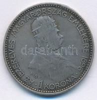 1896KB 1K Ag "Millenium" T:2-,3 Adamo K5.2