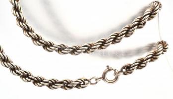 Ezüst (Ag) fonott nyaklánc 23,3 g