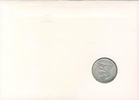 Csehszlovákia 1951. 100K Ag "30 éves a Kommunista Párt" érmés, bélyeges borítékon T:2