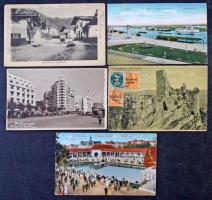 720 db régi vegyes külföldi városképes lap, változatos anyag! / 720 old foregn topographic cards fro...