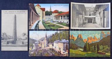 720 db régi vegyes külföldi városképes lap, változatos anyag! / 720 old foregn topographic cards fro...