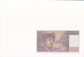 Franciaország 1997. 20Fr dekoratív bankjegyes, bélyeges borítékon "Monaco" T:I